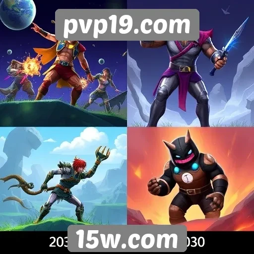 Evolução dos jogos disponíveis no pvp19.com