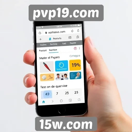 User experience do pvp19.com em dispositivos móveis